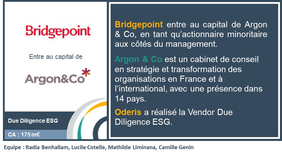 VDD ESG d’Argon & Co par l&rsquo;équipe ESG d&rsquo;Oderis